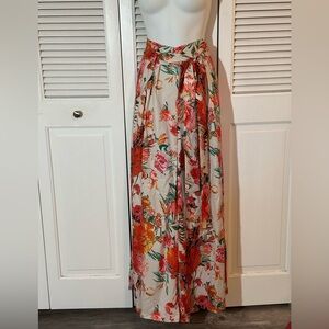 NWT Floral Wide Leg Pants